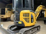 2015 Komatsu PC30MR mini excavator, rear three-quarter view