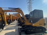 2024 XCMG XE60DA mini excavator, side profile view