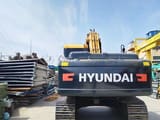 Hyundai R220-9S crawler excavator, rear view