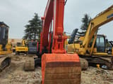 2018 Hitachi ZX250 crawler excavator, front view of bucket and boom