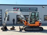 2017 Takeuchi TB260 mini excavator side view