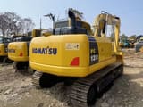 2022 Komatsu PC120-8 crawler excavator, rear three-quarter view