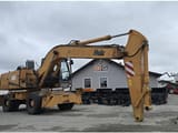 2008 CASE WX210 wheel excavator, side profile view