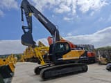 Hyundai R300LC-9S crawler excavator, side view