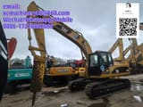 2021 Caterpillar 324D crawler excavator, front three-quarter view
