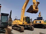 2024 Komatsu PC360-7 crawler excavator, front three-quarter view