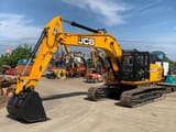 2023 JCB 215LC crawler excavator, side view