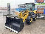 2019 Yanmar V80 wheel loader, front three-quarter view