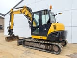 2015 Kubota KX080-4A mini excavator, side view