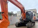 2015 Hitachi ZX200-5G crawler excavator, front three-quarter view