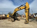 2015 Caterpillar 336EL crawler excavator, side view