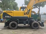 2024 Hyundai R210W-9 wheel excavator, side view