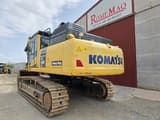 2018 Komatsu PC490LC crawler excavator, rear three-quarter view