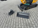Berger Kraus BK1350JSR mini excavator with attachments