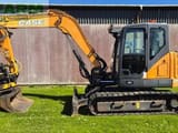 2019 CASE CX 90D mini excavator, side view
