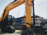 Hyundai R220-9S crawler excavator side view