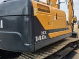 2020 Hyundai HX140L crawler excavator, rear three-quarter view