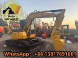 2024 Komatsu PC78US mini excavator, side profile view