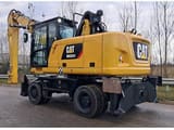 2020 Caterpillar MH3024-1 wheel excavator, rear three-quarter view