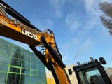 2024 JCB 86C-2 mini excavator boom and cab detail