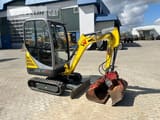 2022 Wacker Neuson ET16 mini excavator, side view