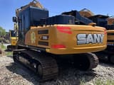 2023 Sany SY215C crawler excavator, rear three-quarter view
