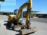 2015 Wacker Neuson 50Z3 mini excavator, front three-quarter view