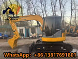 2024 Komatsu PC78US mini excavator, side profile view