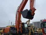 2024 Hitachi ZX350H crawler excavator, front three-quarter view