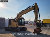 2017 Caterpillar 325F L CR crawler excavator, rear three-quarter view
