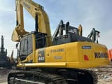 2023 Komatsu PC450 crawler excavator, rear three-quarter view