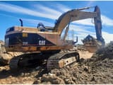 1994 Caterpillar 350L crawler excavator, side view