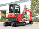 2025 Kubota MB 35 PLUS-VKSH mini excavator, rear three-quarter view
