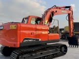 2024 Doosan DX140LC-9C crawler excavator rear three-quarter view