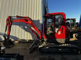 2016 Wacker Neuson EZ53 mini excavator, side view