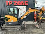 2016 Bobcat E35 mini excavator, side view