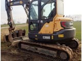 2014 Volvo ECR88D mini excavator, side view