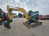 2014 Yanmar VIO80-U mini excavator, side profile view