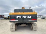 2014 Hyundai R430LC-9A crawler excavator, rear view