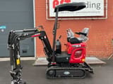 2026 Rhinoceros XN12-9 mini excavator, side view
