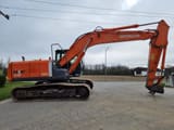2008 Hitachi Zaxis 210 crawler excavator side view