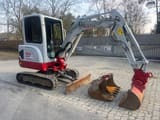 2019 Takeuchi TB225 mini excavator, side view