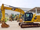 2018 Caterpillar 320GC crawler excavator side view