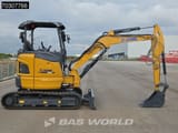 2025 XCMG XE35 E mini excavator, side view