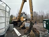 1988 Liebherr A 922 material handler, side view
