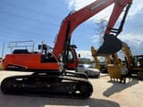 2023 Doosan DX340LC-9C crawler excavator, side view