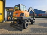 2024 Develon DX60WN ECO-1 wheel excavator rear view