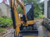 2022 Caterpillar 303.5ECR mini excavator front view