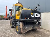 2018 JCB JS160W wheel excavator rear view