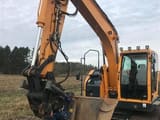 2015 Hyundai R125LCR-9A crawler excavator, front three-quarter view